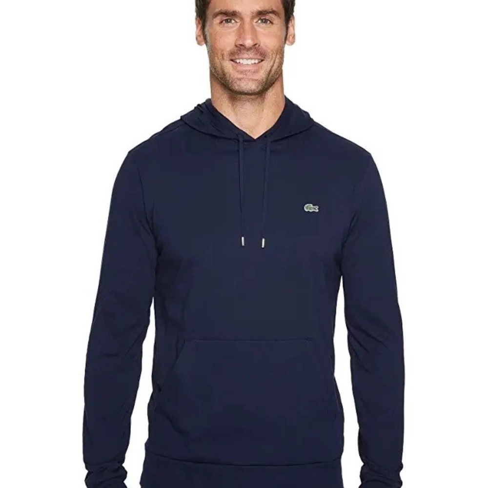Lacoste Men's Deep Blue Hoodie